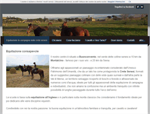 Tablet Screenshot of equitazionedicampagna.com